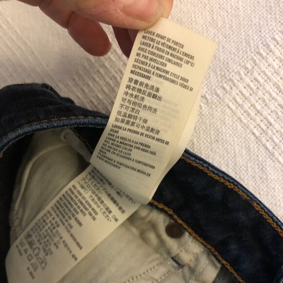ABERCROMBIE & FITCH Boot Cut Low Rise Denim Jeans Women's Size 4R B83 - Picture 12 of 14